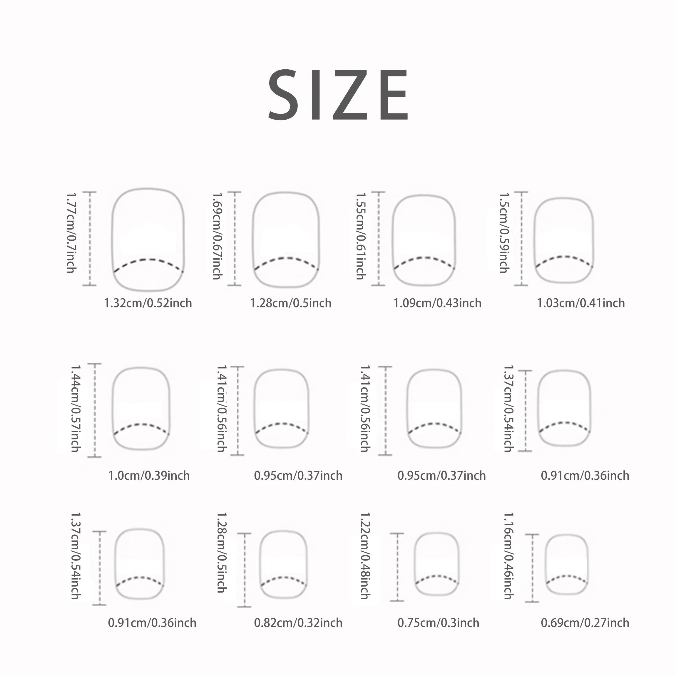 Soft French Blossom Press‑On Nail Set (24 pcs)