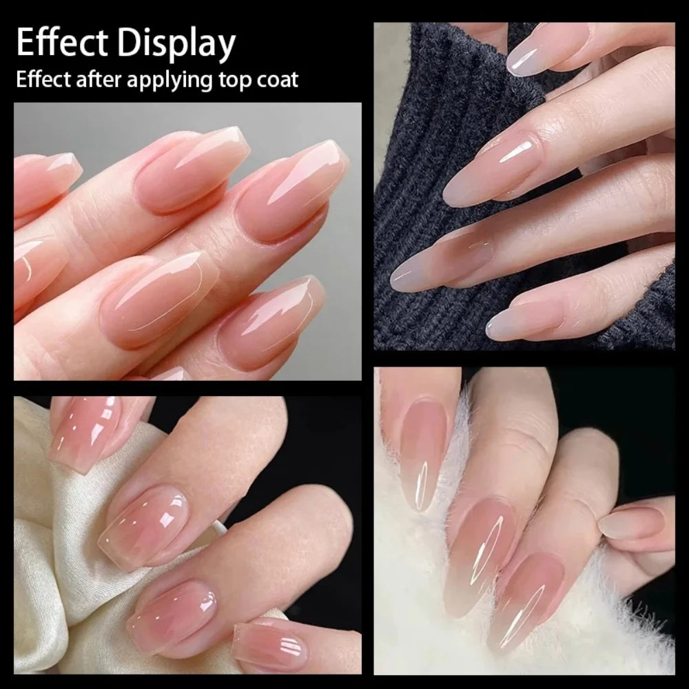 Minimalist Matte Nude Press‑On Nails (30 pcs)